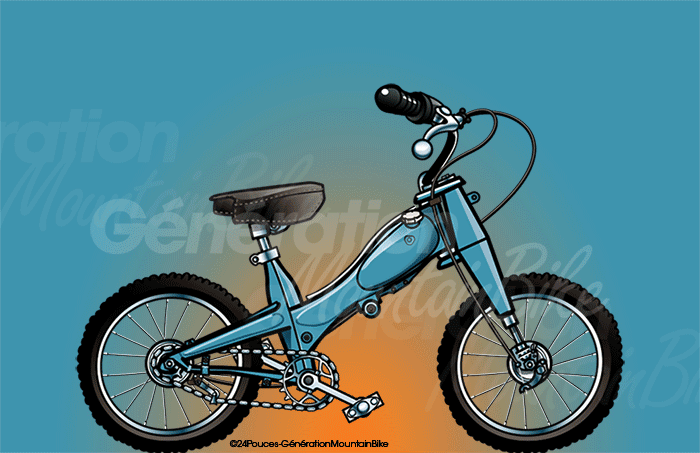 1968 - Mobylette - Génération Mountain Bike